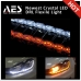 Crystal LED DRL с бегущим поворотом